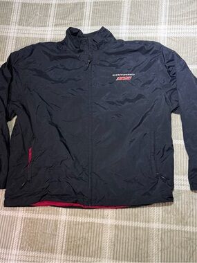 Camaro SS Page & Tuttle Black Windbreaker Jacket men’s size XL